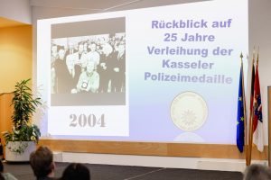 26. Verleihung der Kasseler Polizeimedaille