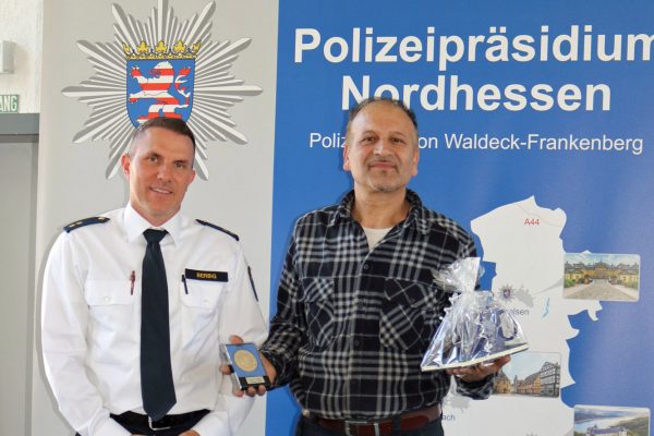 Verleihung der Kasseler Polizeimedaille